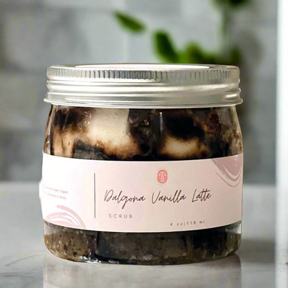 Dalgona Vanilla Latte Scrub