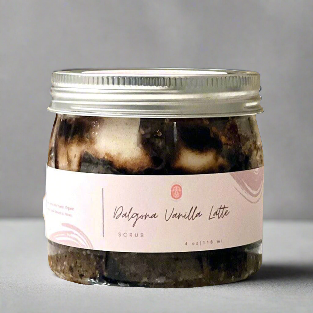 Dalgona Vanilla Latte Scrub