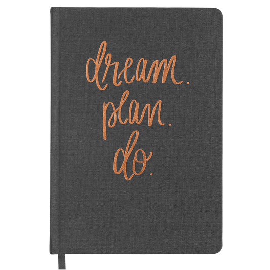 Dream Plan Do Fabric Journal