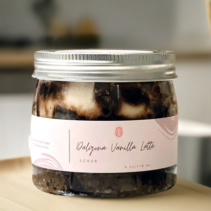 Dalgona Vanilla Latte Scrub