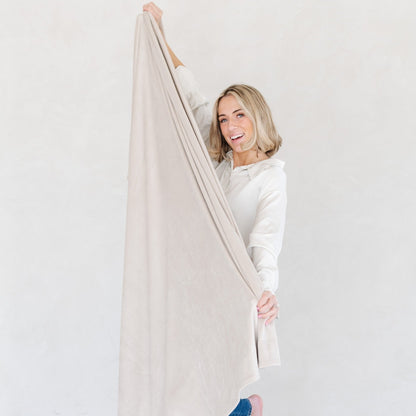 MINKY STRETCH THROW BLANKETS